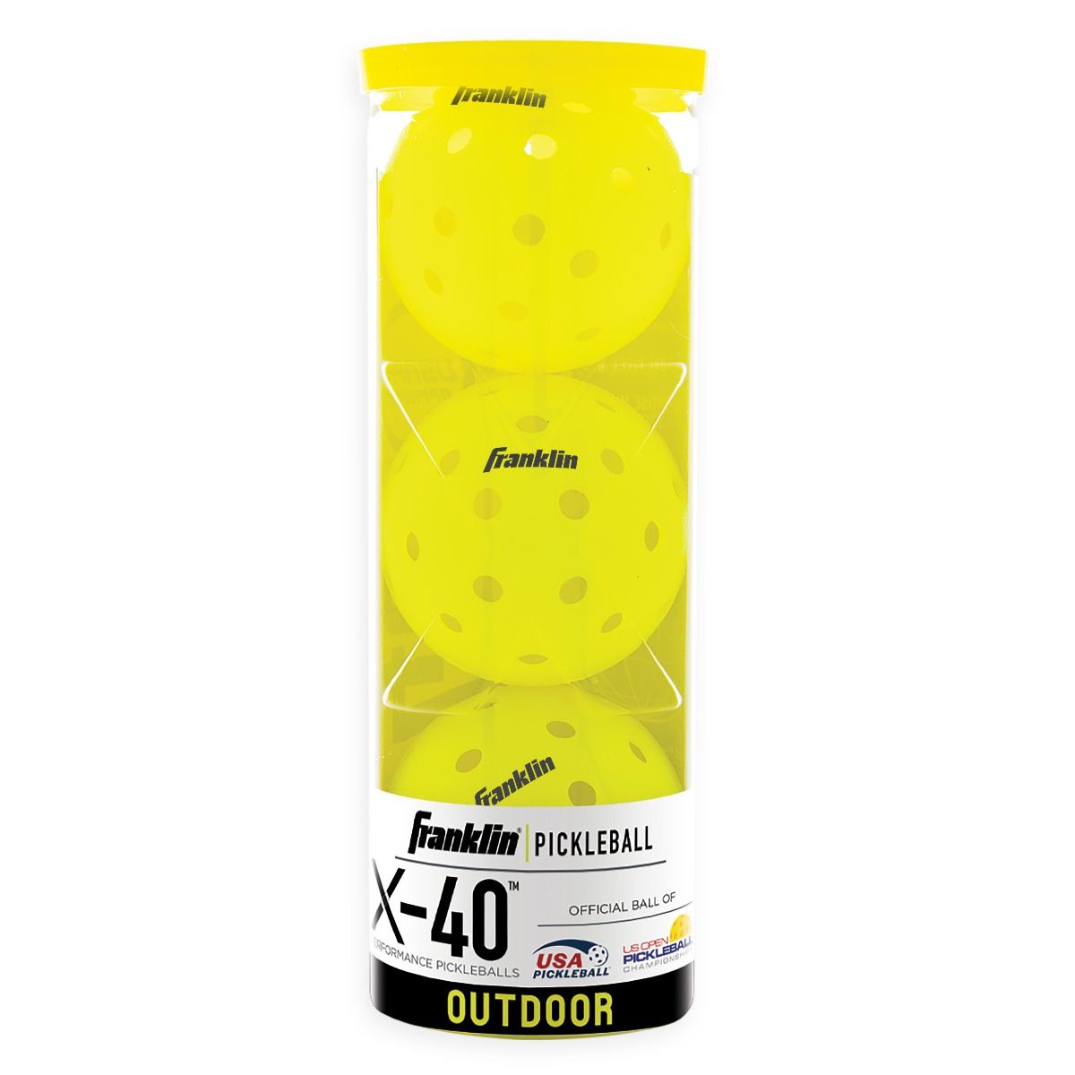Franklin X-40 Outdoor Pickleball 3-pack