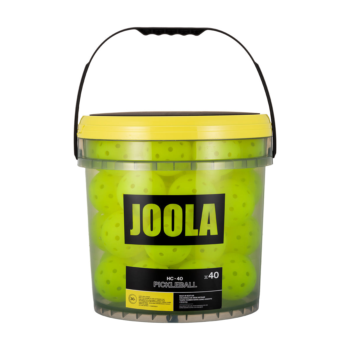 JOOLA HC-40 Ball, in play